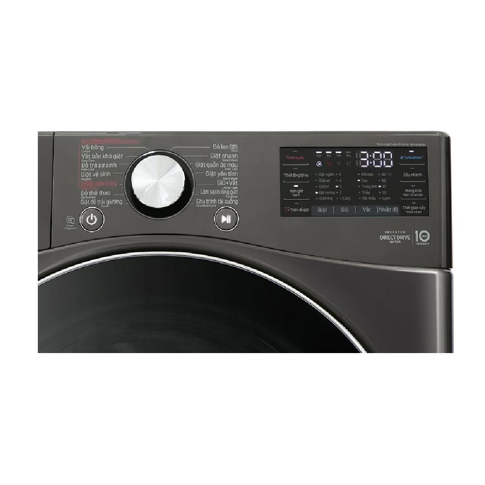 Máy giặt sấy LG AI DD Inverter giặt 21 kg - sấy 12 kg F2721HVRB